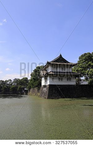 Tatsumi Turret Of Edo Castle In Tokyo, Japan