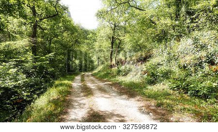 Hiking In The Alzou Vallee With A Magic Light
