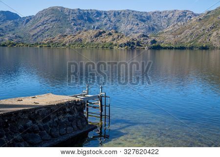 Lake of Sanabria, near Puebla de Sanabria, Castilla y Leon, Spain