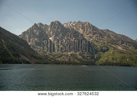 Peak Of Th Grand Teton By Jenny Lake