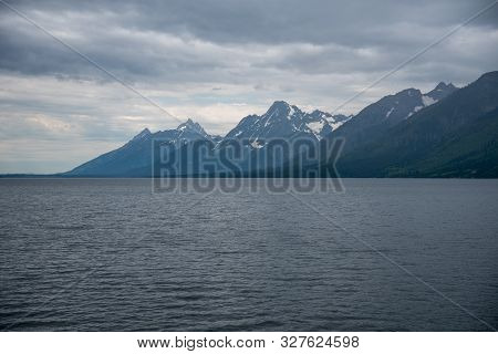Main Peaks Of The Grand Teton National Park