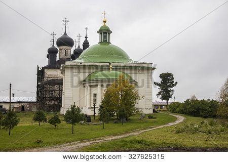 Russia,vologda Region,kirillov District, The Village Of Goritsy, - 2 October 2019, Goritsky Convent