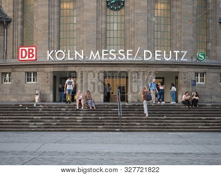 Messe Deutz Station In Koeln