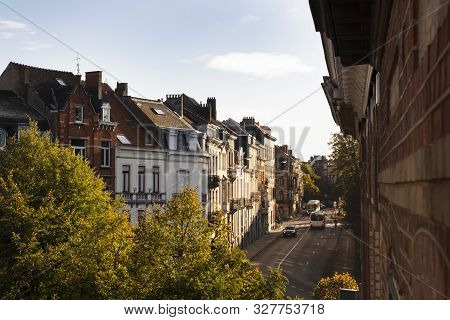 A Sunny Autumn Day In Brussels, Belgium