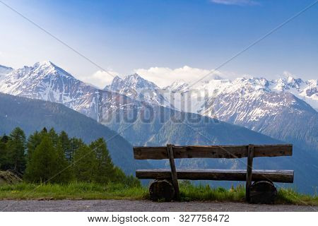 Morning landscape in High Tauern, East Tyrol, Austria