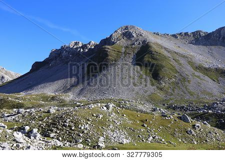 National Park Of Abruzzo, Lazio And Molise - A View Of The Mountains On The Meta Mountains