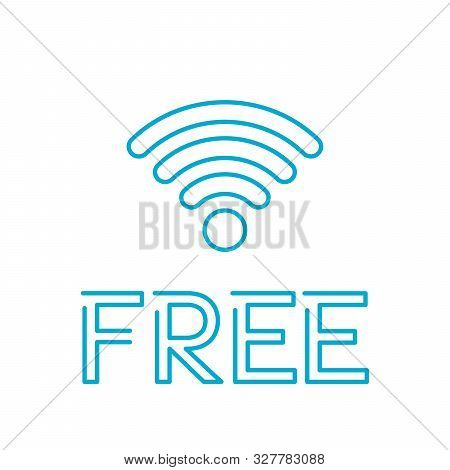 Free Wifi Sign Vector Photo Free Trial Bigstock