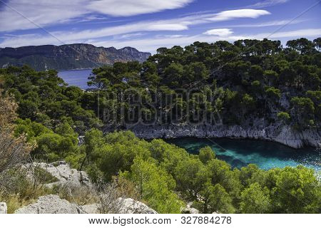 French Fjords, Calanques National Park, Calanque Den Vau Bay, Cassis, France, Europe