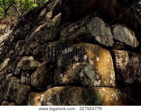 Sigiriya Rock Is An Ancient Fortress In Sri Lanka. Sigiriya Is A Unesco World Heritage Site. This Is