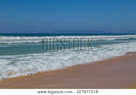 Scenic and beautiful seascape near Comporta in Portugal