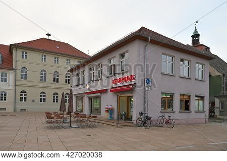 Luckenwalde, July 13: Architecture Of Old Town On July 13, 2021 At Luckenwalde, Germany. Luckenwalde