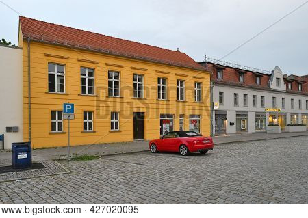 Luckenwalde, July 13: Architecture Of Old Town On July 13, 2021 At Luckenwalde, Germany. Luckenwalde