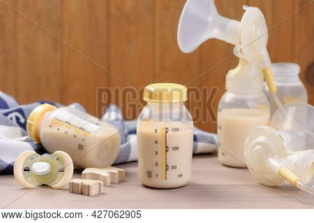 Bottle Of Mother Breast Milk