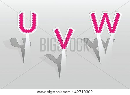 Illustrazione di lettere