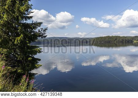 Landscape Of Golyam Beglik Reservoir, Bulgaria