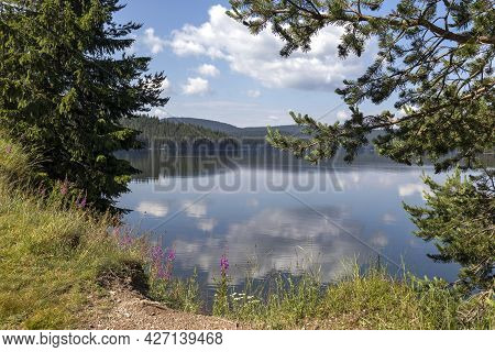 Landscape Of Golyam Beglik Reservoir, Bulgaria