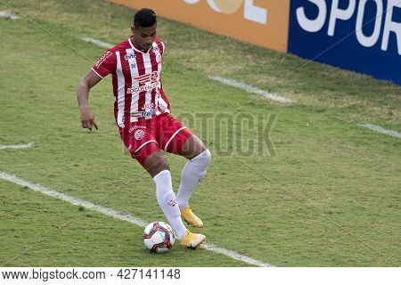 Rio, Brazil - July 18, 2021: Carlao Player In Match Between Vasco 1 Vs 1 Nautico By 12th Round Of Br