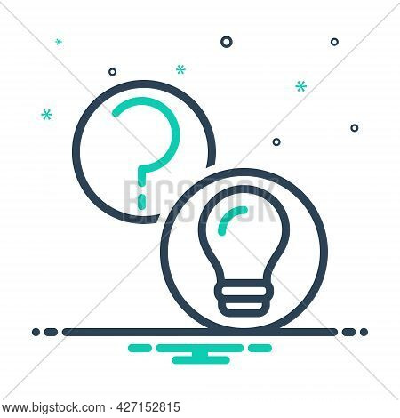 Mix Icon For Questions-and-answers Question Answers Query Aknowledgement Interaction Searching