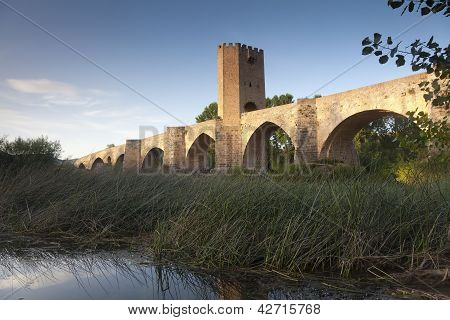 Most Frias, Burgos, Castilla Y Leon, Španělsko