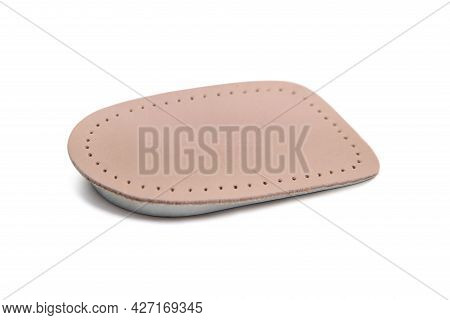 Orthopedic Silicone Heel Pad From Corns For The Correction Of Different Lengths Of Legs Isolated On 