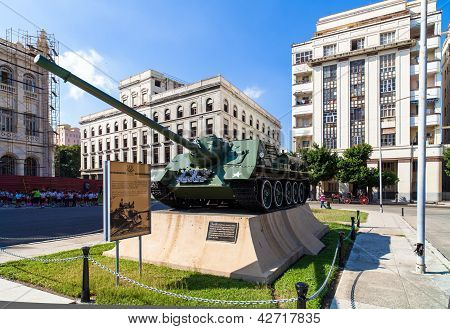HAVANA,CUBA - DECEMBER 18, 2012: Place of the revolution in Havana