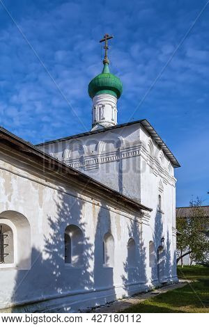 Church Of Elijah The Prophet In St.paphnutius Borovsk Monastery, Russia