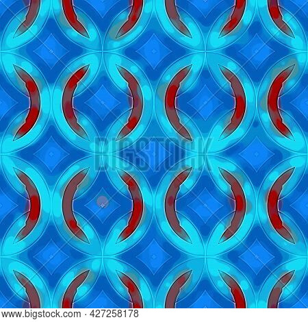 Seamless Colorful Striped Pattern, Color Paper, Artistic Pattern Illustration