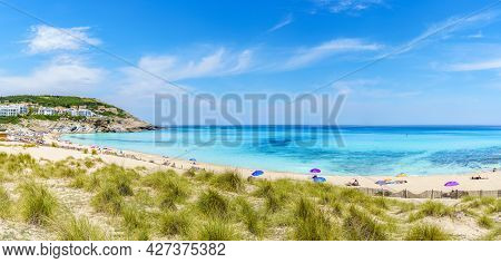 Landscape With Cala Mesquida Beach In Mallorca Islands, Spain