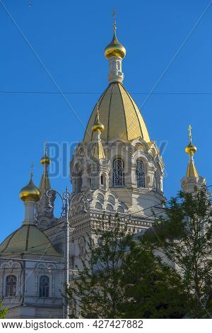 Sevastopol, Crimea 20.05.2021 Pokrovsky Cathedral In Sevastopol On Bolshaya Morskaya Street