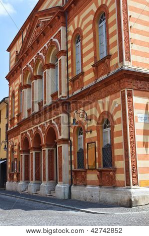 Borgatti Theater. Cento. Emilia-Romagna. Italien.