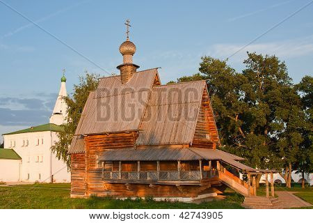 Kirche, Museum, Holzarchitektur Vladimirskiy Gebiet, Russland