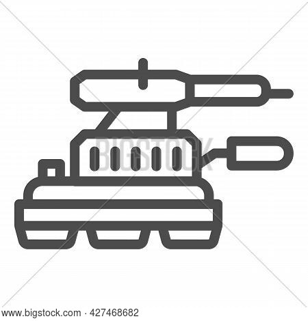 Grinding Machine Line Icon, Construction Tools Concept, Angle Grinder Vector Sign On White Backgroun