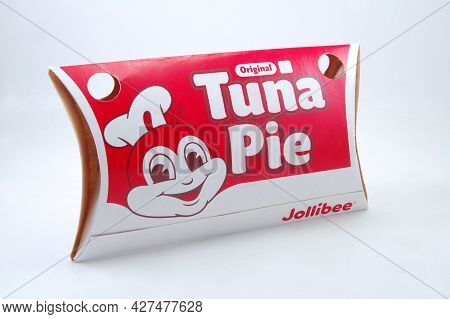 Manila, Ph - July 22 - Jollibee Tuna Pie On July 22, 2021 In Manila, Philippines.
