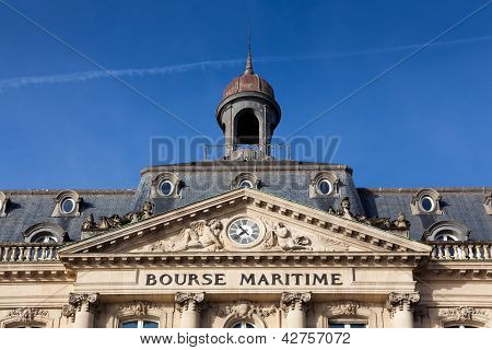 Bourse námořní, Bordeaux, Gironde, Francie