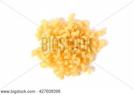 Different Types Of Raw Italian Pasta Close-up