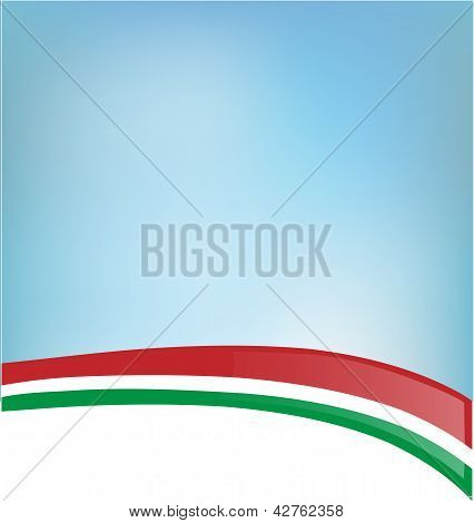 tło z włoskiej flagi