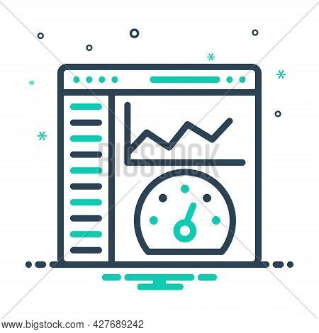 Mix Icon For Admin-panel Admin Panel  Content Management Api  Trendy App Graphic Infographic Report 