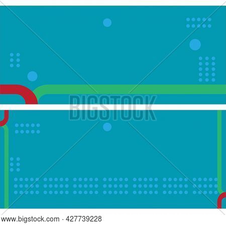 Simple Background Vector With Blue. The Pattern Can Be Used For Websites, Certificates, Books Etc