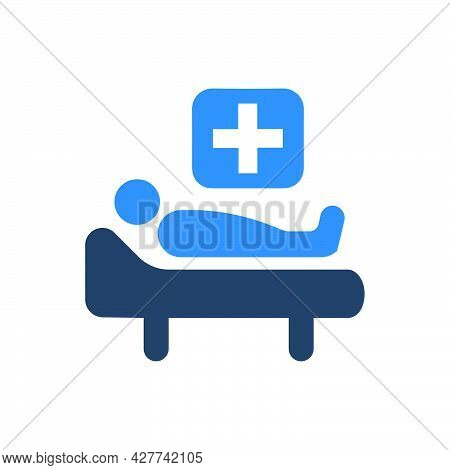 Medical Treatment Icon. Meticulously Designed Vector Eps File.