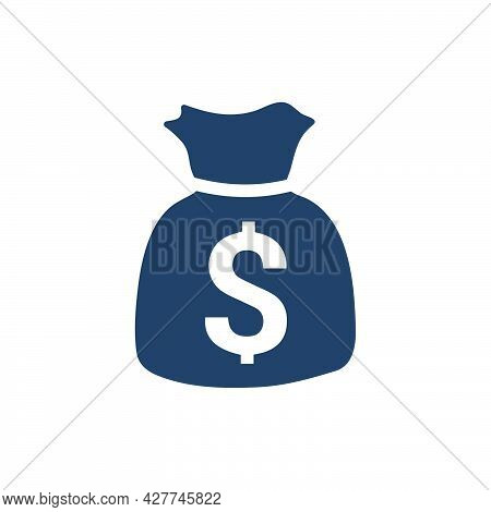 Money Bag Icon. Meticulously Designed Vector Eps File.