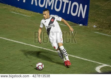 Rio, Brazil - July 24, 2021: Leo Jaba Player In Match Between Vasco 4 Vs 1 Guarani By 14th Round Of 