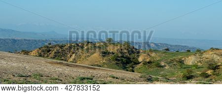 Eco Travel In Georgia In Green Fields And Mountains Tourism