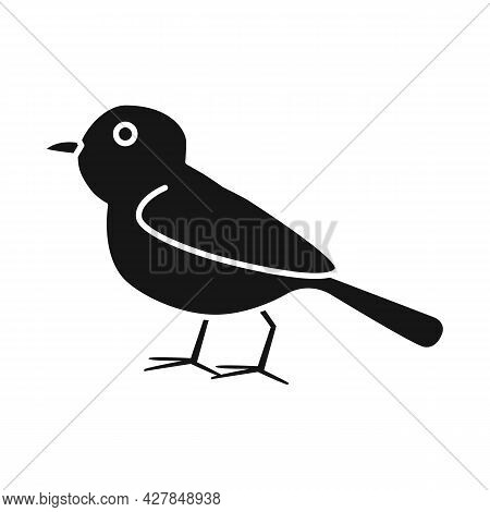 Vector Design Of Bird And Tit Symbol. Set Of Bird And Titmouse Stock Symbol For Web.