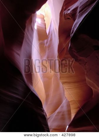Antelope Canyon und dunkle Passage