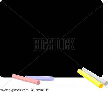 Chalks Blackboard Vector & Photo (Free Trial) | Bigstock