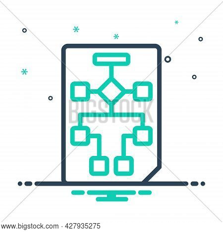 Mix Icon For Workflow-planning Workflow Planning Plan Project Development Diagram Flowchart Organiza