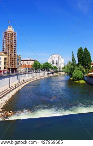 Architecture of Oradea, Romania, Europe