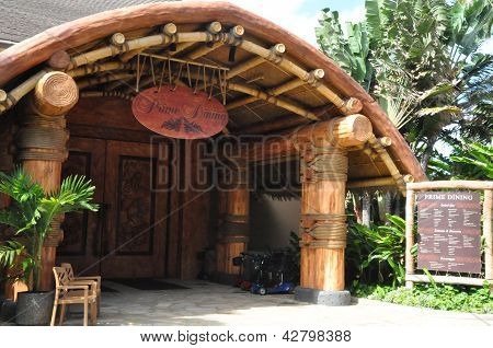 Polynesian Cultural Center in Laie, Oahu, Hawaii