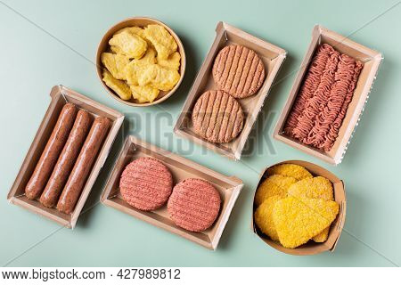 Variety Of Plant Based Meat, Food To Reduce Carbon Footprint