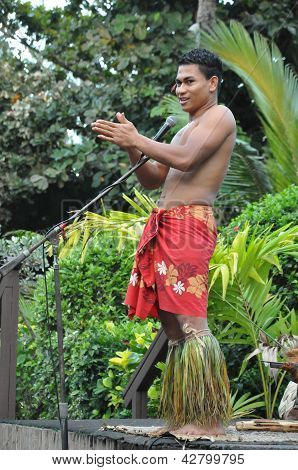 Polynesian Cultural Center in Laie, Oahu in Hawaii